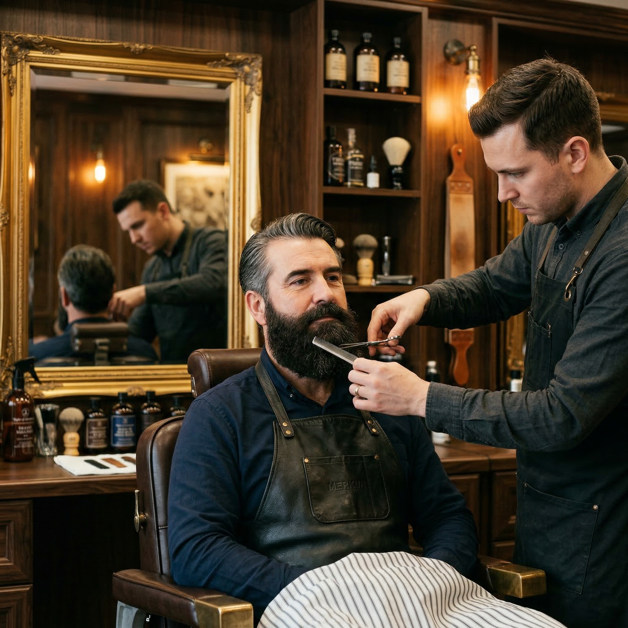 Beard sculpting and design