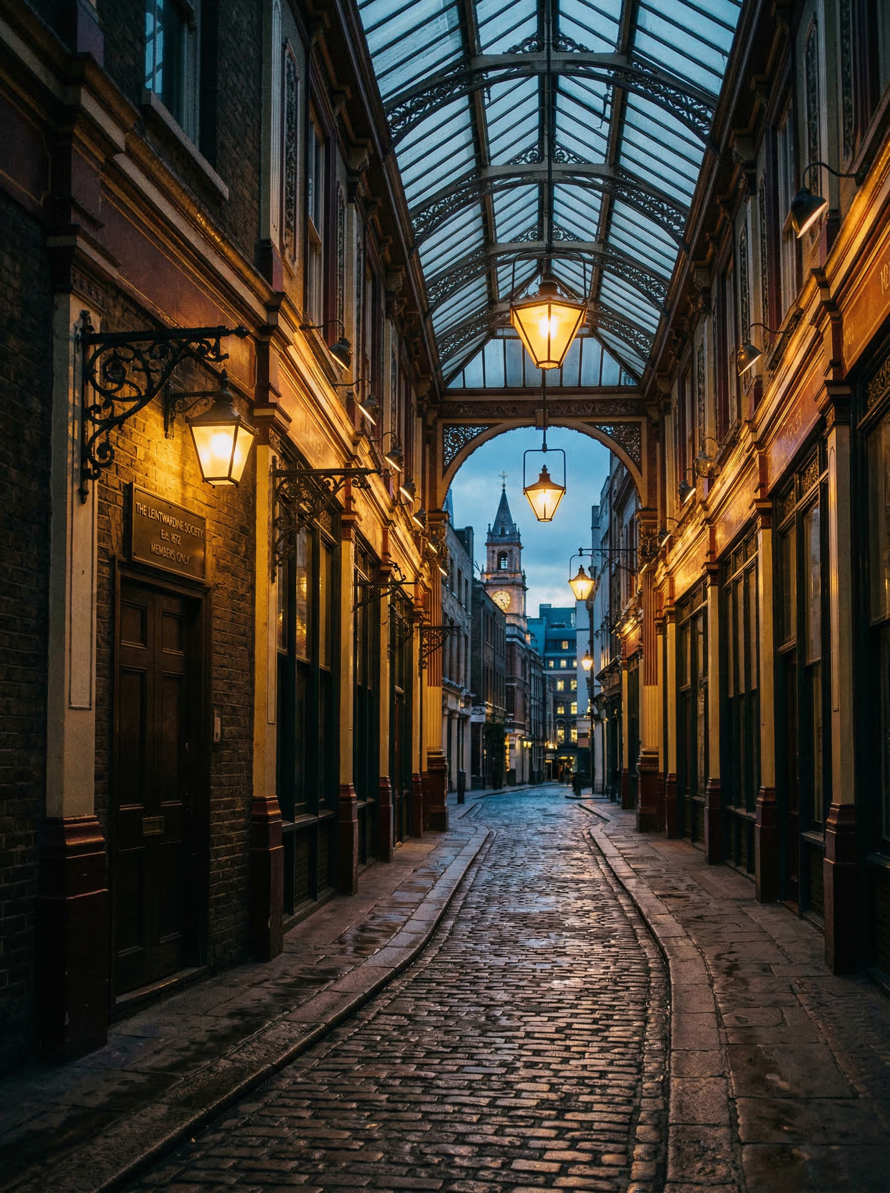 Ship Tavern Passage — the Victorian alleyway beside Leadenhall Market