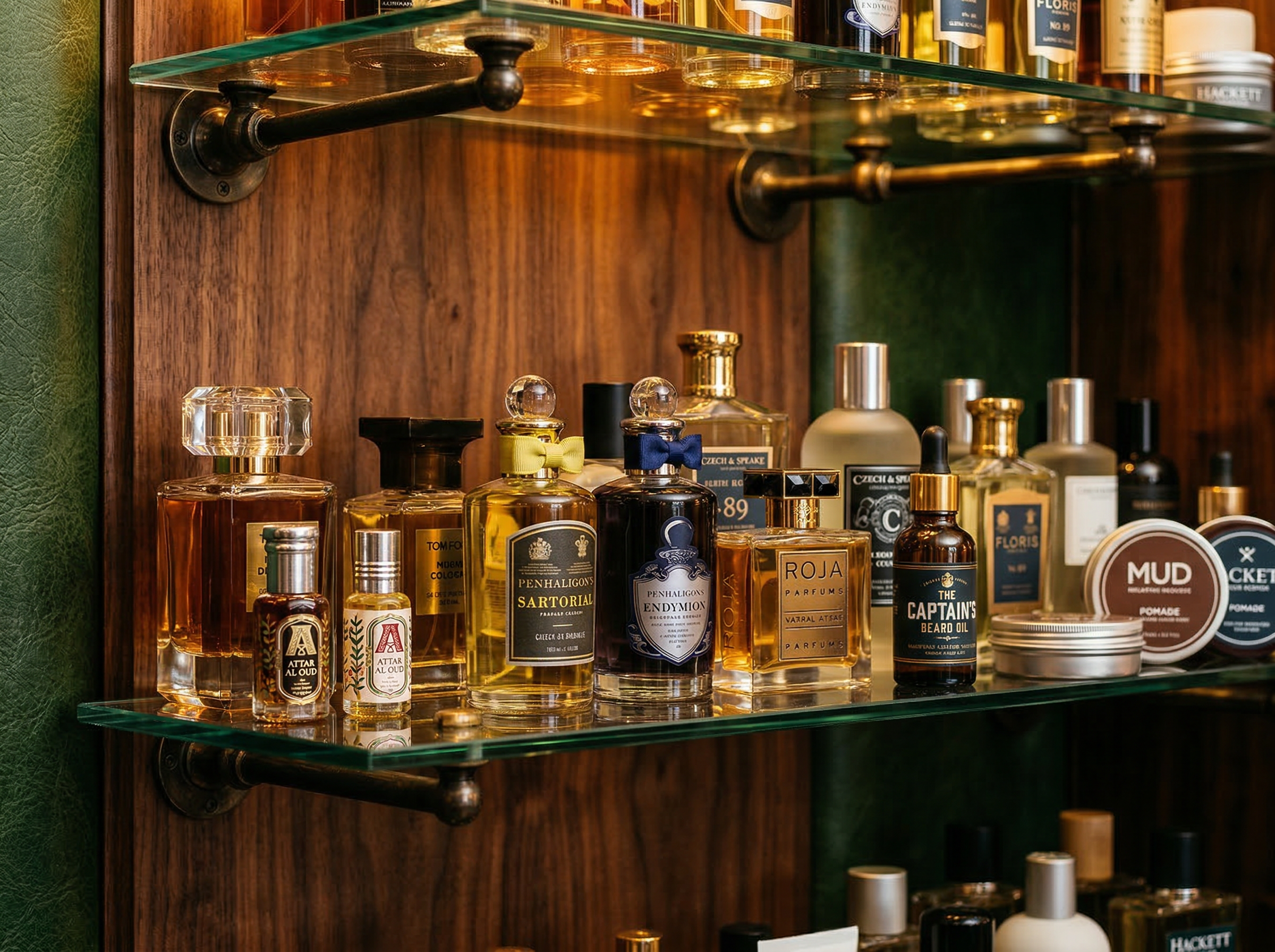 Premium grooming products at The Kingsmen Barbers